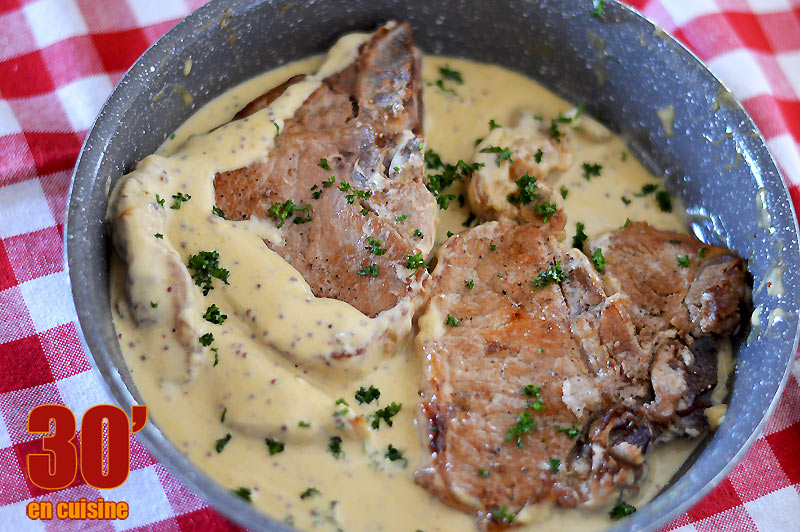 Recette Cotelette De Veau Simple Ctelette De Veau De Grain Salsa Aux